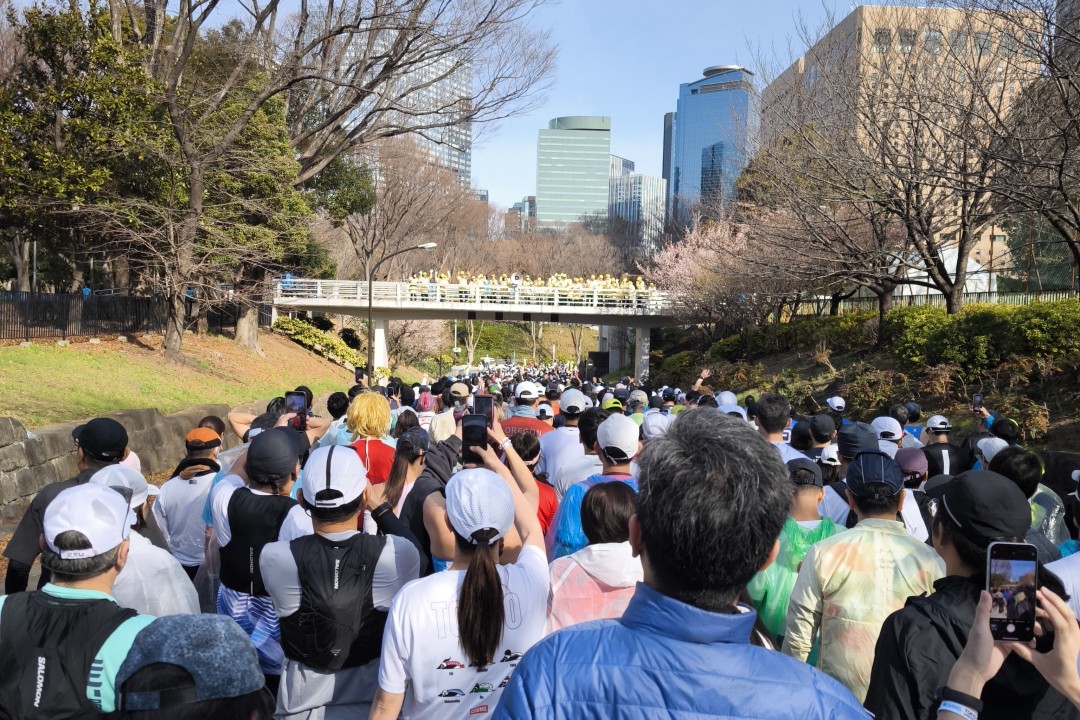 Waiting at the start